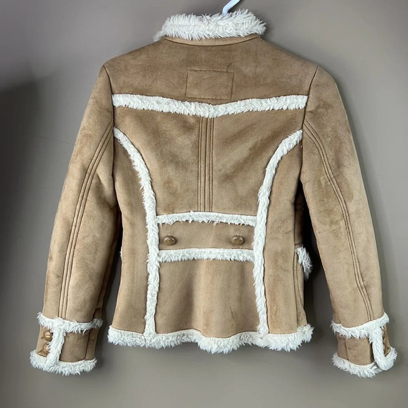 Mng - Mango Faux Shearling  Coat - Picture 2 of 12